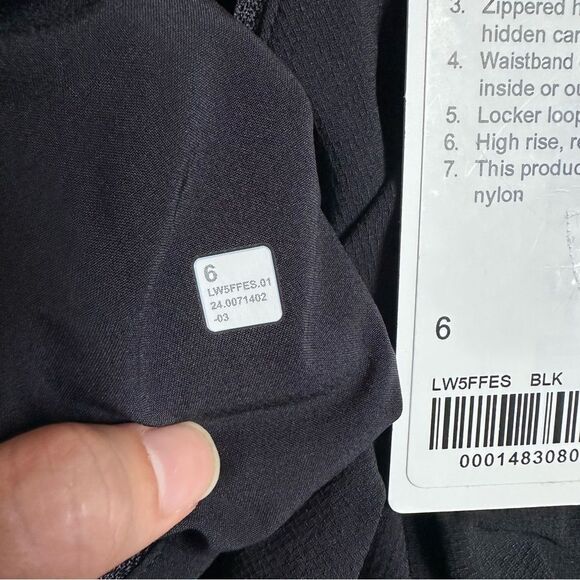 NWT License to Train High Rise Jogger Pant - Womens size 6 - Lululemon - Picture 9 of 11